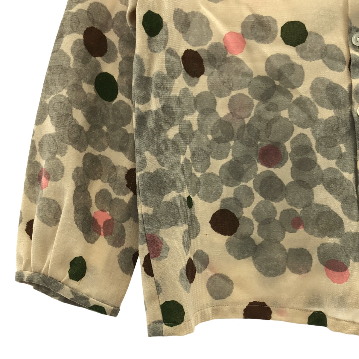 mina perhonen / mina perhonen | 2010AW | glimmer wool shirt | 36 | women's