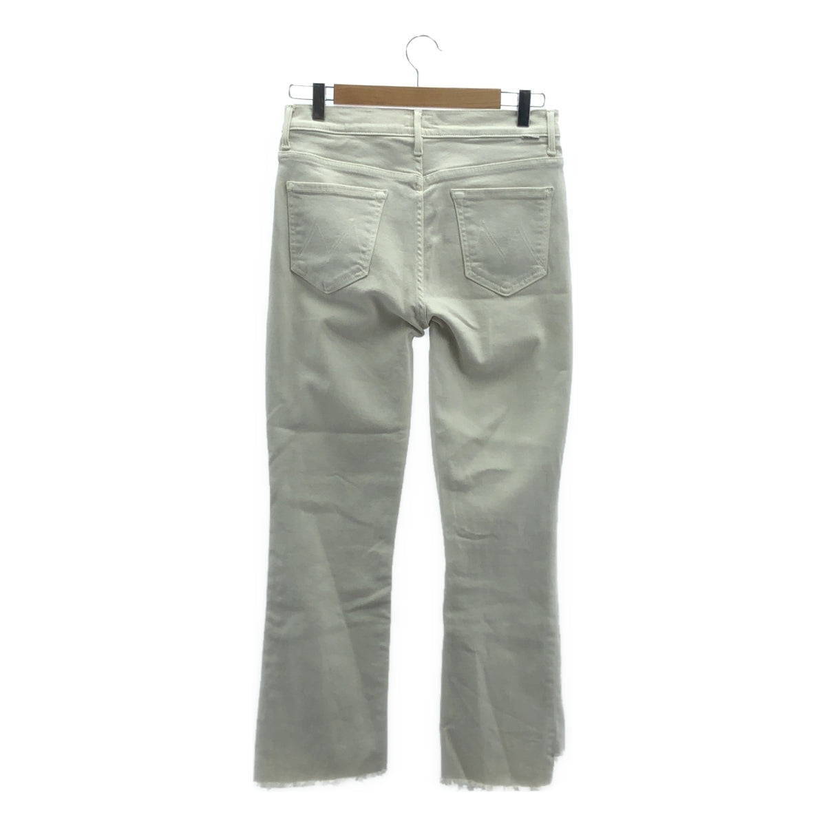 MOTHER / マザー | THE INSIDER CROP STEP FRAY / ストレッチ カットオフ デニムパンツ | 29 | レディース