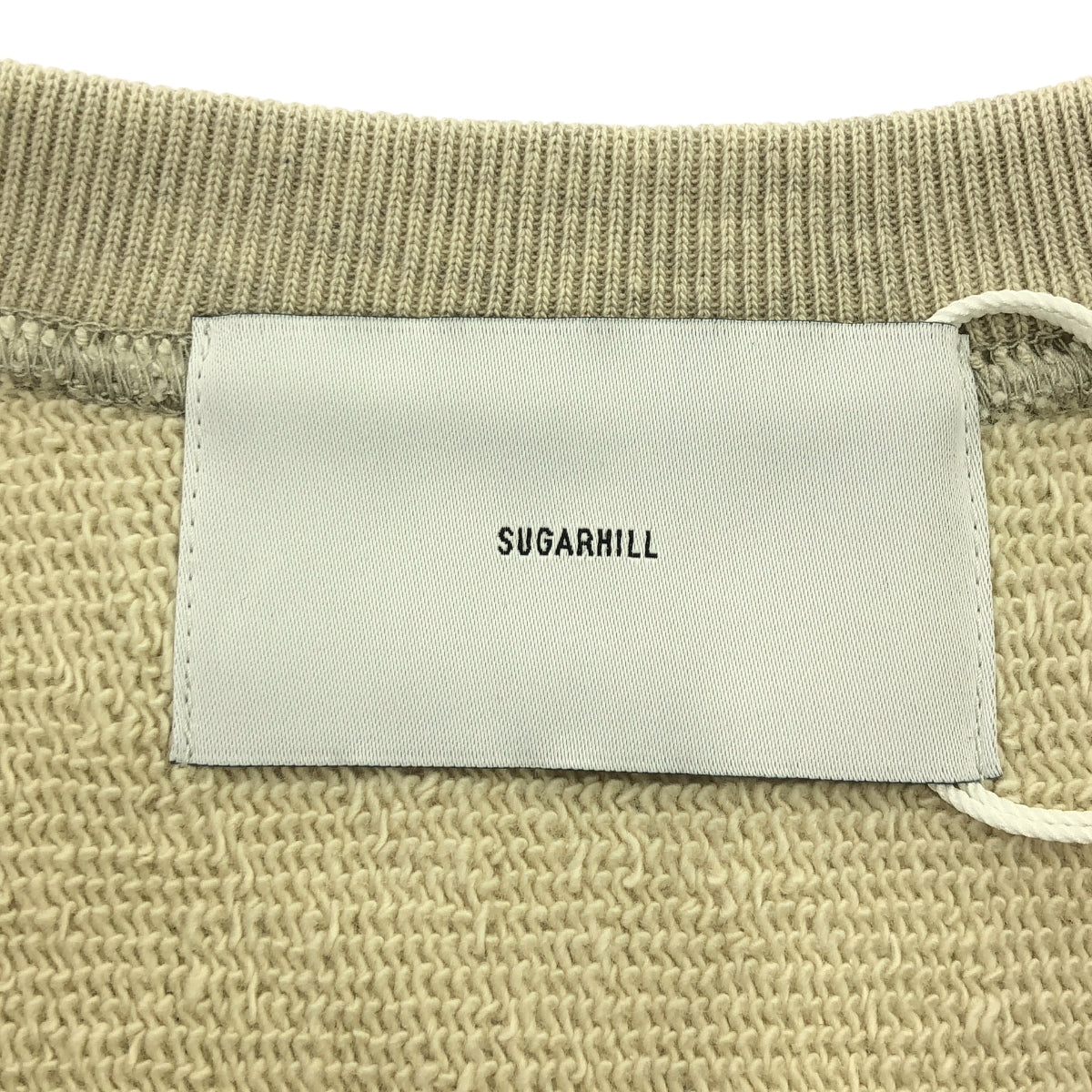 【新品】 SUGARHILL / シュガーヒル | LOGO PRINTED SWEATSHIRT スウェットシャツ | 2 | HEATHER GRAY | メンズ