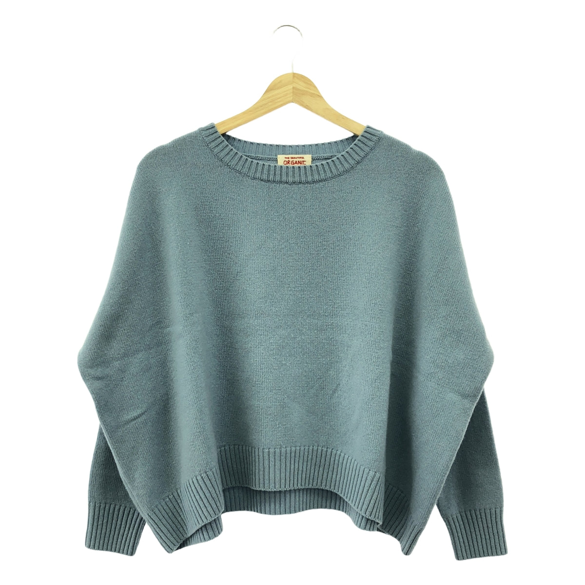 Ron Herman / Ron Herman | × the BEAUTIFUL 羊絨圓領針織衫 | F | 淺藍色 | 女款