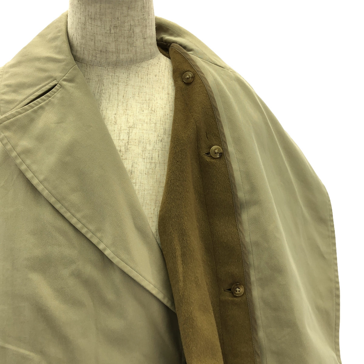 COMOLI / コモリ | 2019AW | コットン ジャバタイロッケン コート | 1 | ベージュ | メンズ