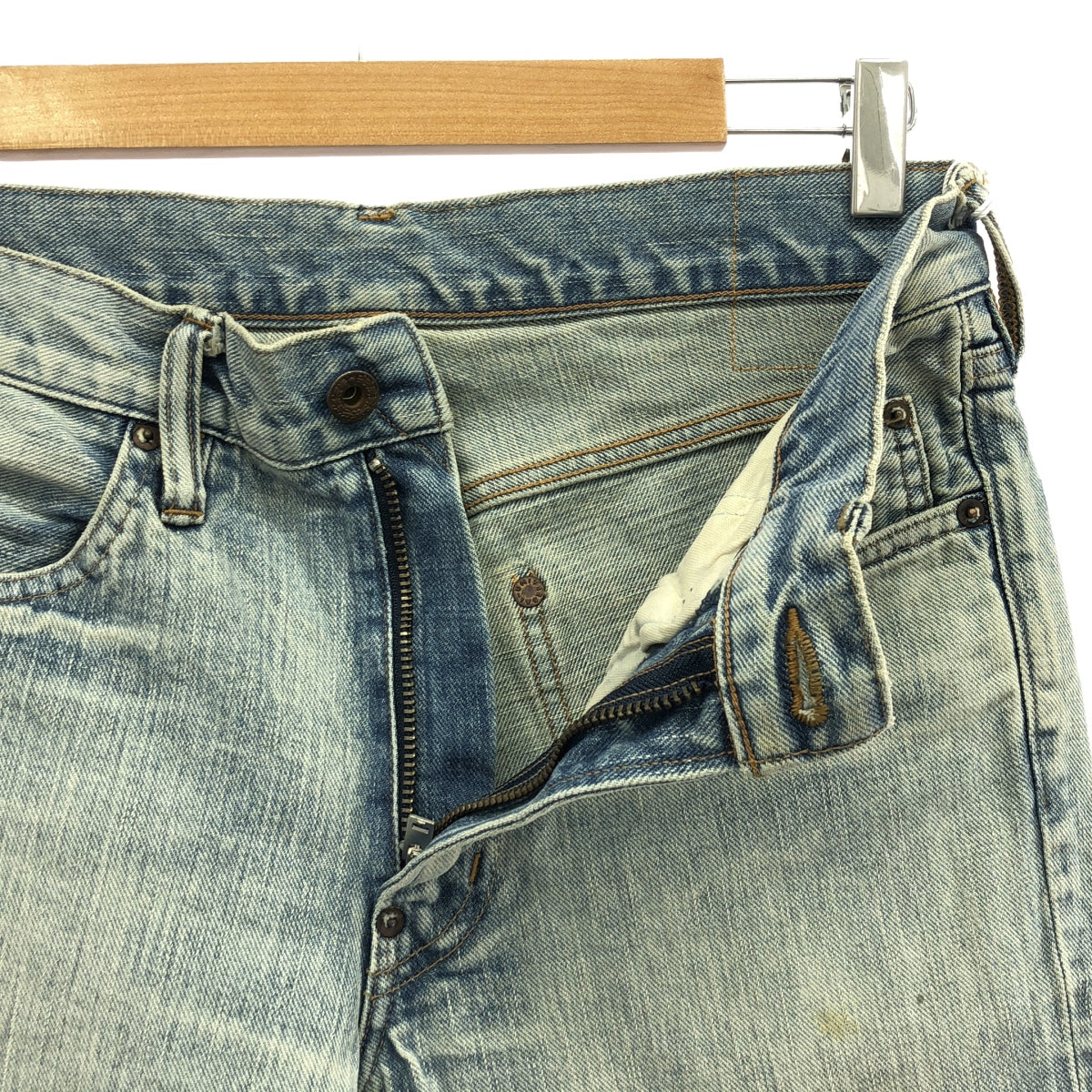 【新品】 SUGARHILL / シュガーヒル | FADED MODERN DENIM FLARED TROUSERS フレアデニムパンツ | 32 | フェイデッドインディゴ | メンズ