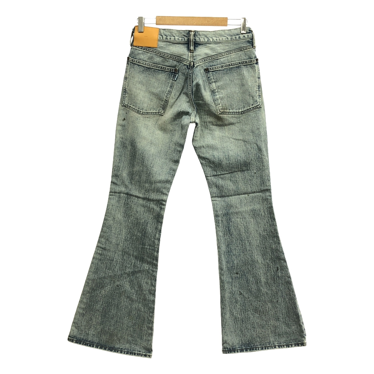 【新品】 SUGARHILL / シュガーヒル | FADED MODERN DENIM FLARED TROUSERS フレアデニムパンツ | 32 | フェイデッドインディゴ | メンズ