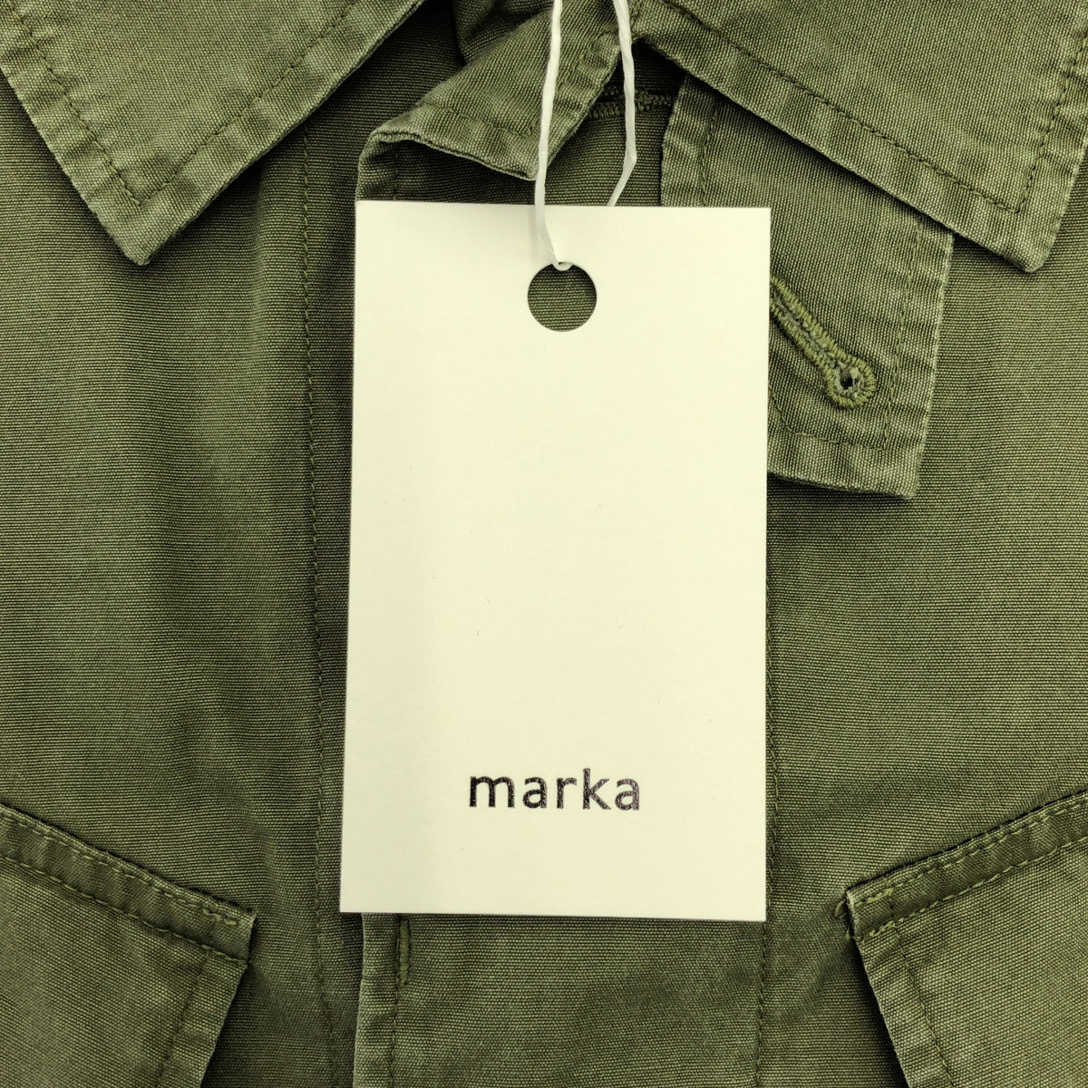 【美品】 marka / マーカ | 2025SS | JUNGLE FATIGUE JACKET ジャングル ファティーグ ジャケット | 1 | オリーブ | メンズ