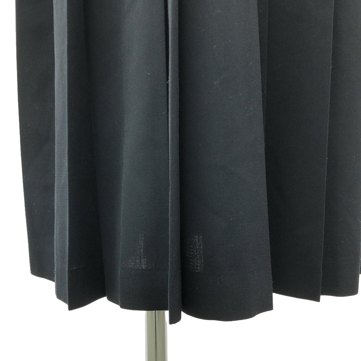 【미품】 COMME des GARCONS / 콤데 갤슨 | 2016SS | 폴리 에스테르 단절 사이드 지퍼 매달아 점퍼 스커트 원피스 | S | 블랙 | 여성