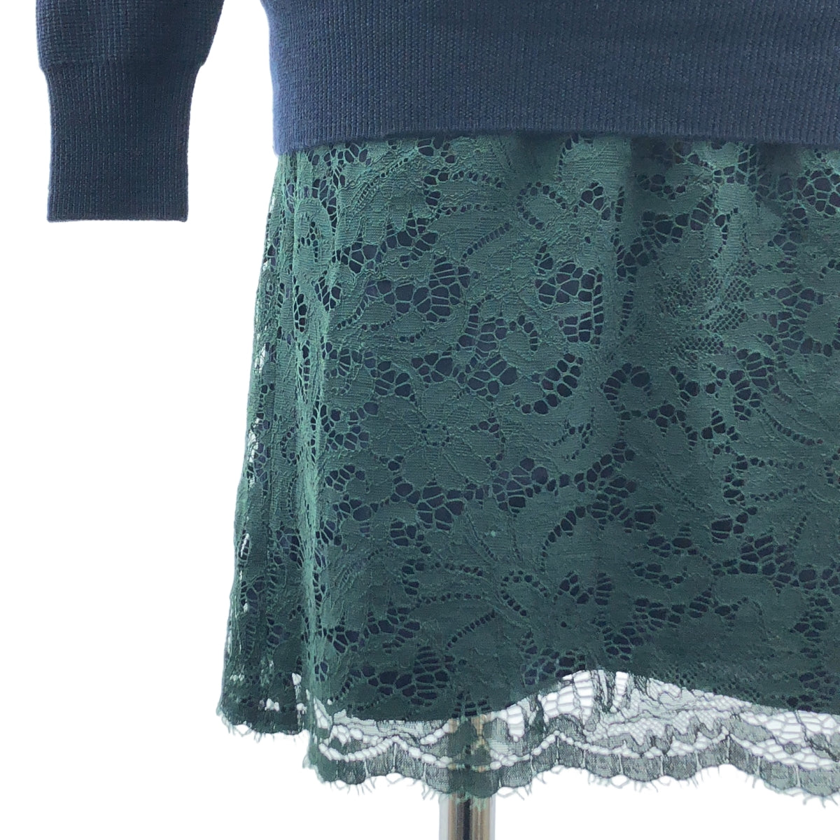 sacai luck / Sacai Luck | 針織層疊蕾絲洋裝 | 1 | 女款