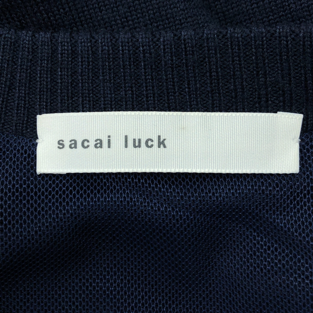 sacai luck / Sacai Luck | 針織層疊蕾絲洋裝 | 1 | 女款