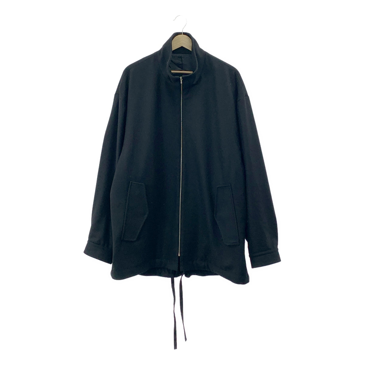 stein / シュタイン | 2022AW | MELTON ZIP HALF COAT メルトン ジップ