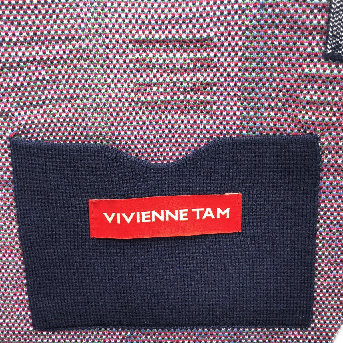 VIVIENNE TAM / Vivienne Tam | MAHJONG PRINT Mahjong Print Knit Bag |