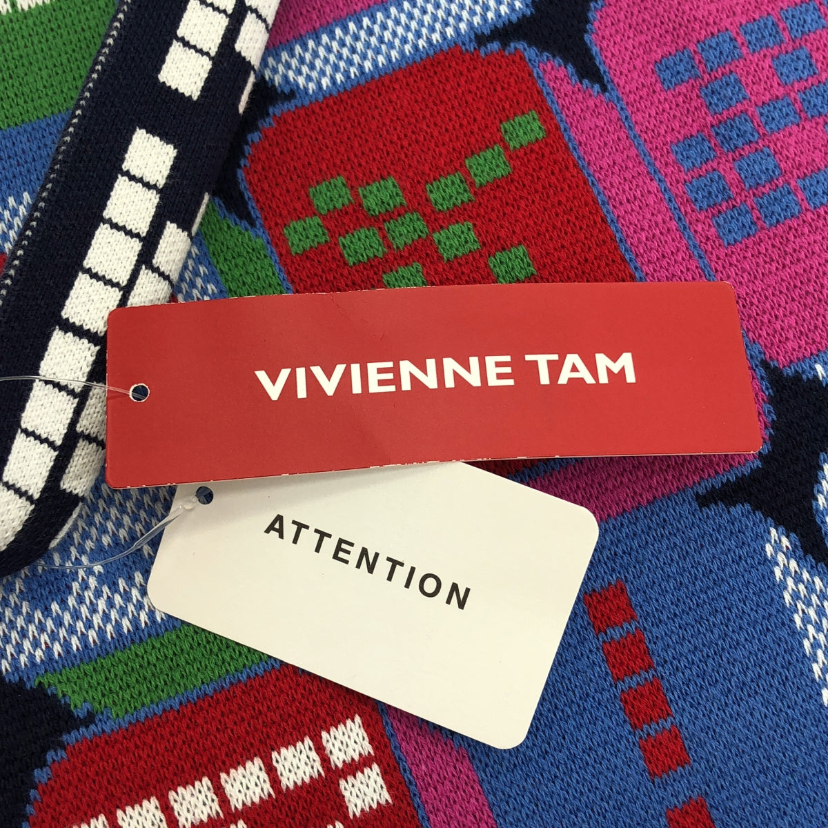 VIVIENNE TAM / Vivienne Tam | MAHJONG PRINT Mahjong Print Knit Bag |