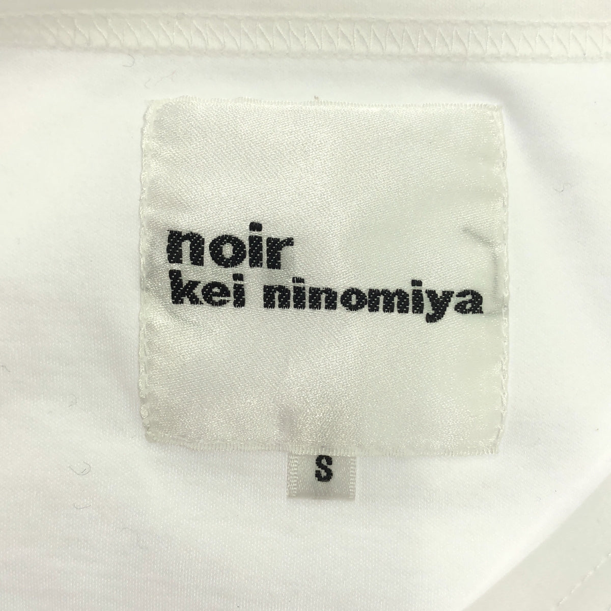 noir kei ninomiya / noir kei ninomiya | 2016SS | Ruffle-decorated long-sleeve cut-and-sew | S | Women's