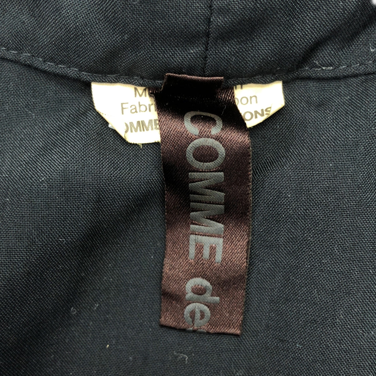 COMME des GARCONS | 2018春夏 | 聚酯短袖3D變形抽繩襯衫 | M | 女款