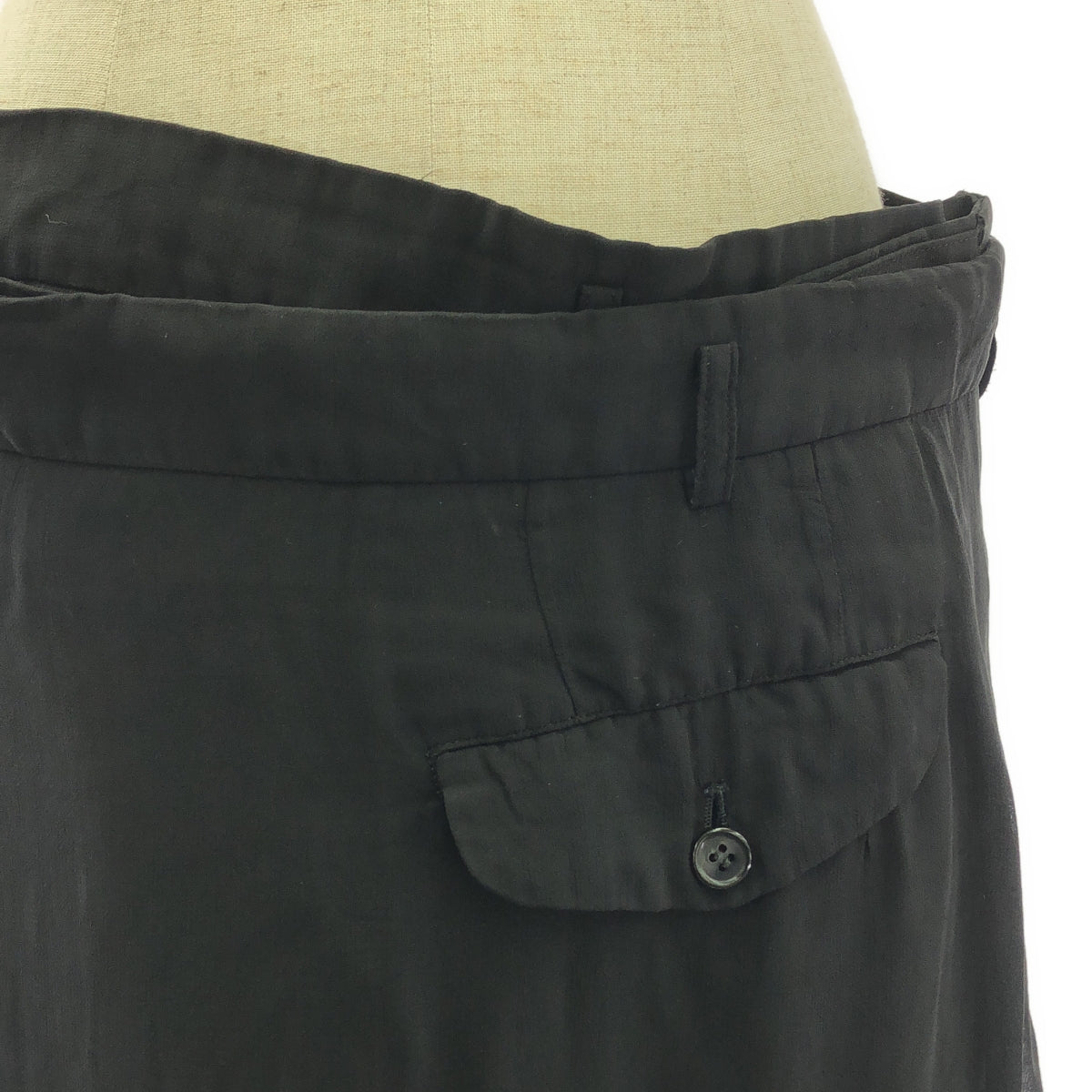 COMME des GARCONS | 2018AW | Cupra Wrap Long Skirt | M | Women's
