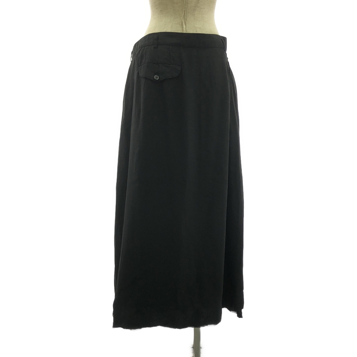 COMME des GARCONS | 2018AW | Cupra Wrap Long Skirt | M | Women's