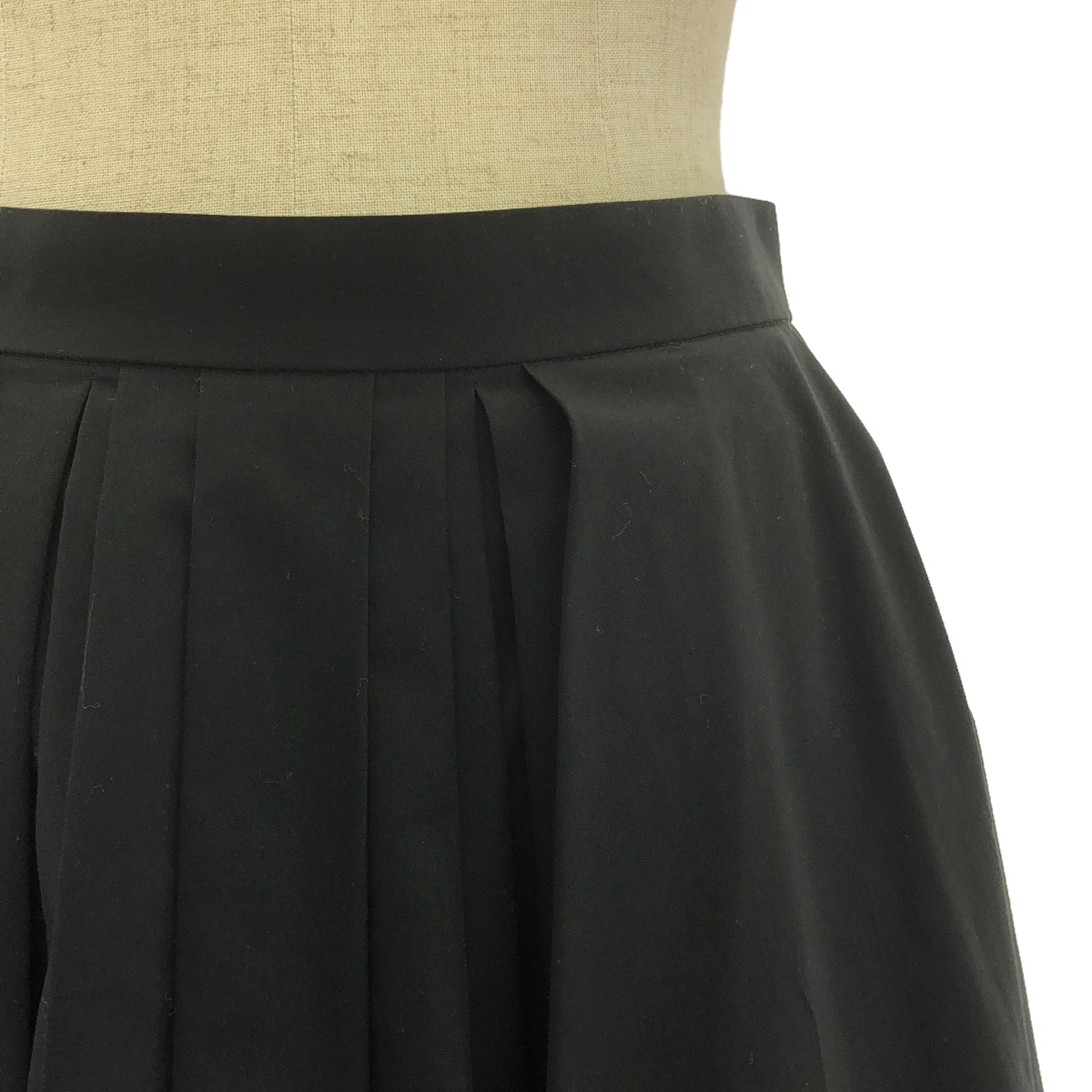 【美品】  allureville / アルアバイル | タイプライター ギャザーラップスカート | 2 | ブラック | レディース