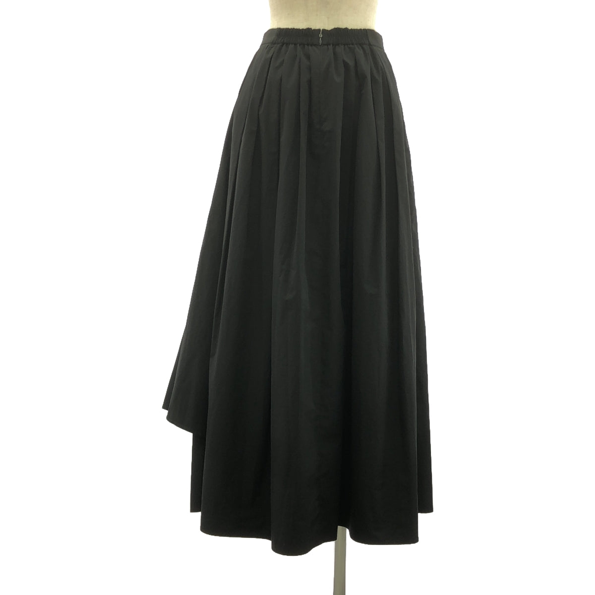 【美品】  allureville / アルアバイル | タイプライター ギャザーラップスカート | 2 | ブラック | レディース