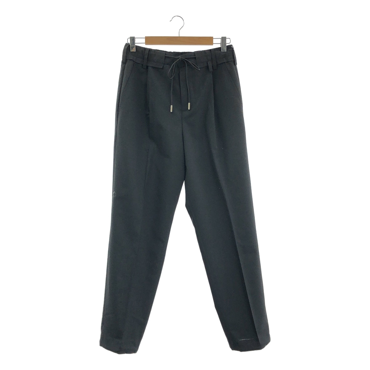 【미품】 sacai / 사카이 | 2024SS | Suiting Pants 슈팅 슬랙스 팬츠 | 블랙 | 남성
