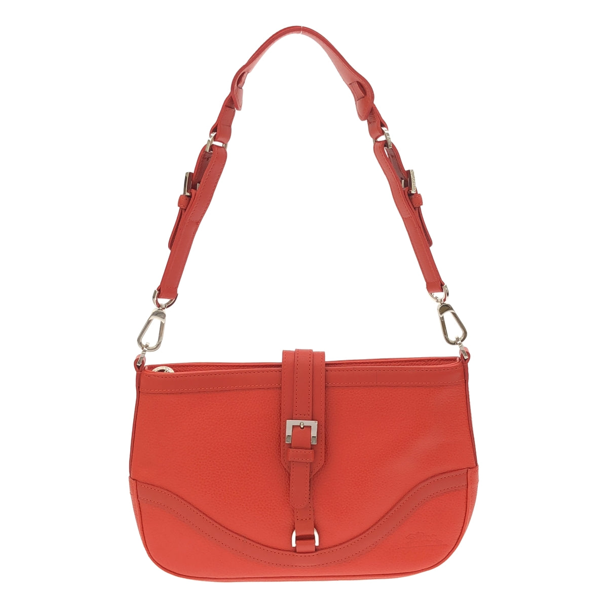 Longchamp / 롱샴 | 가죽 로고 원 숄더 핸드백 |