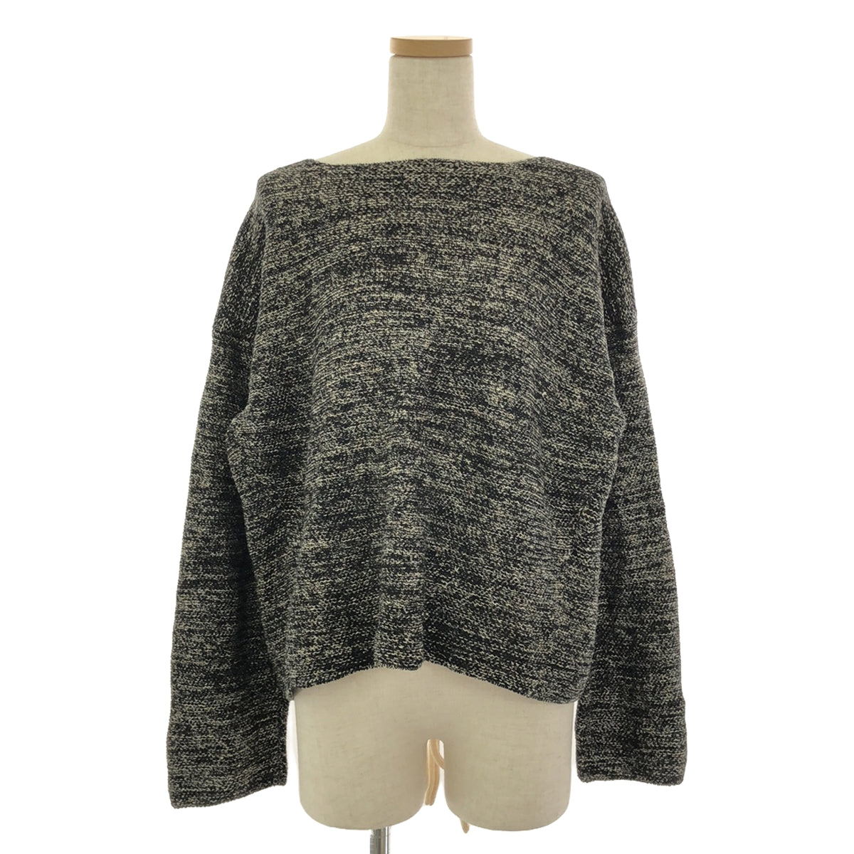 unfil / アンフィル | french linen honeycomb-knit sweater / リネン バックオープン ニット – KLD