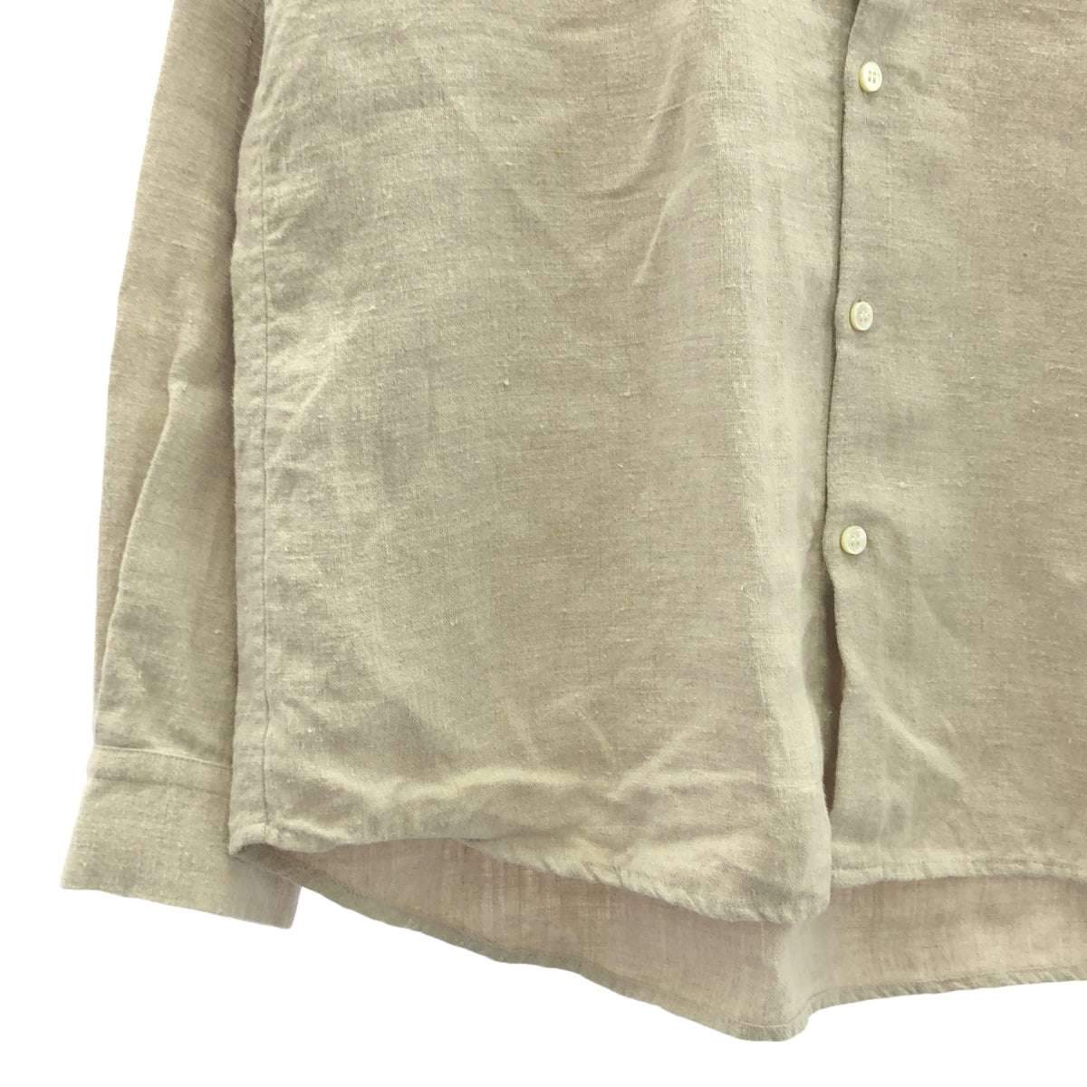 nest robe CONFECT / ネストローブコンフェクト | 2019AW | L/S リネン シャツ | 4 |