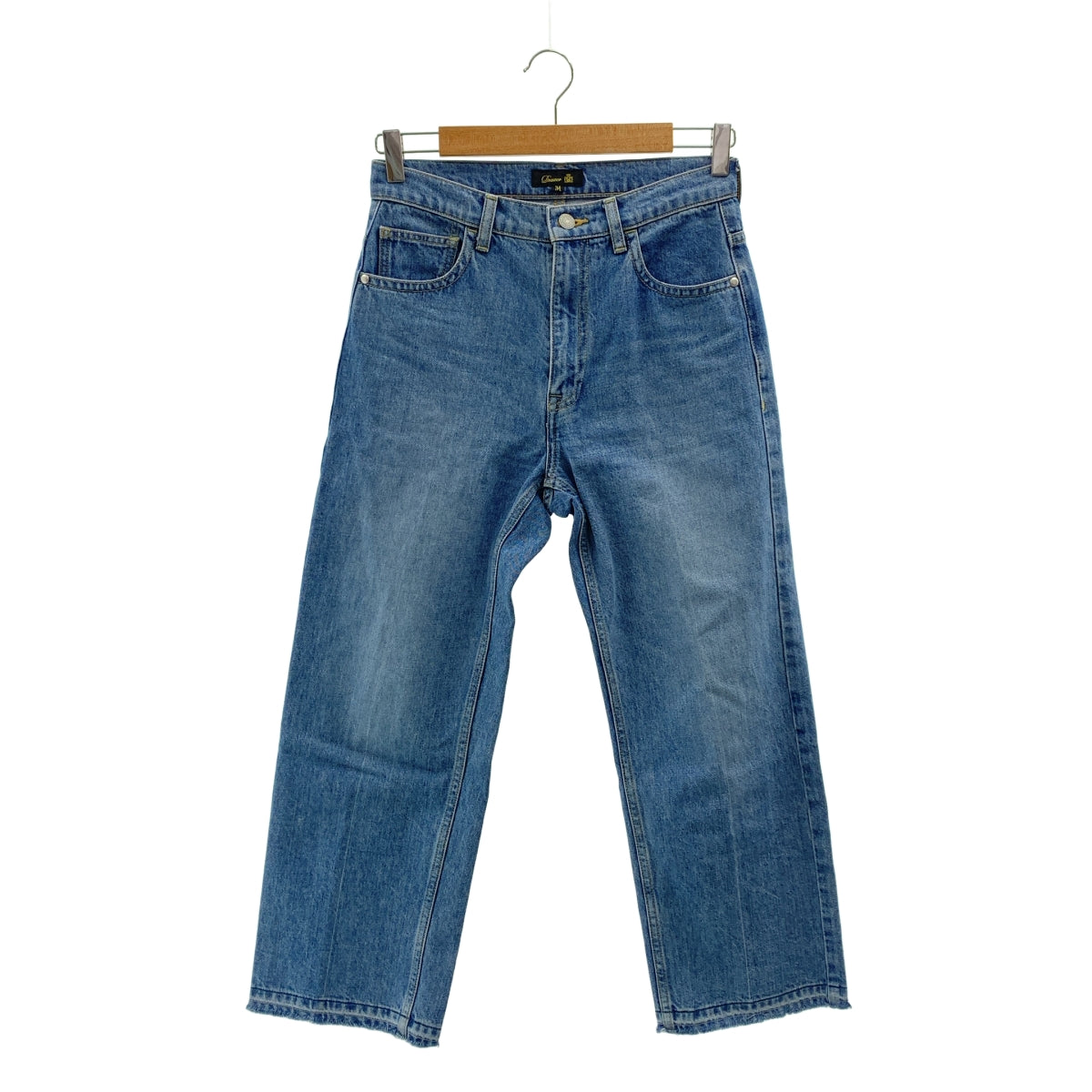 Drawer / ドゥロワー | カットオフ デニム パンツ | 34 | インディゴ