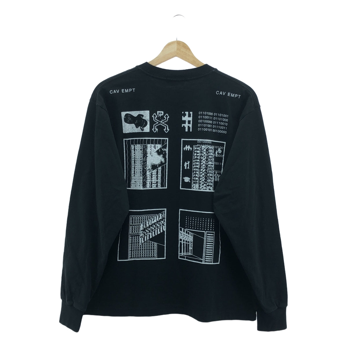 CE / CE | 2023SS | OFFERED BY THE SYSTEM LONG SLEEVE T PRINTED T-SHIRT | M | MEN'S