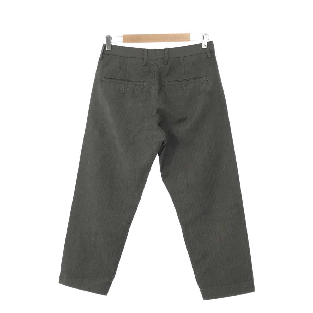 安斯南 / 安斯南 | teleng 條紋七分褲 | 2 |灰色 |男士