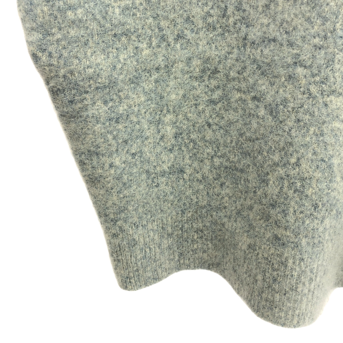 【美品】 AURALEE / オーラリー | 2023AW | MILLED YAK CASHMERE KNIT TEE / カシミヤ ニット プルオーバー | 1 | LIGHT BLUE | レディース