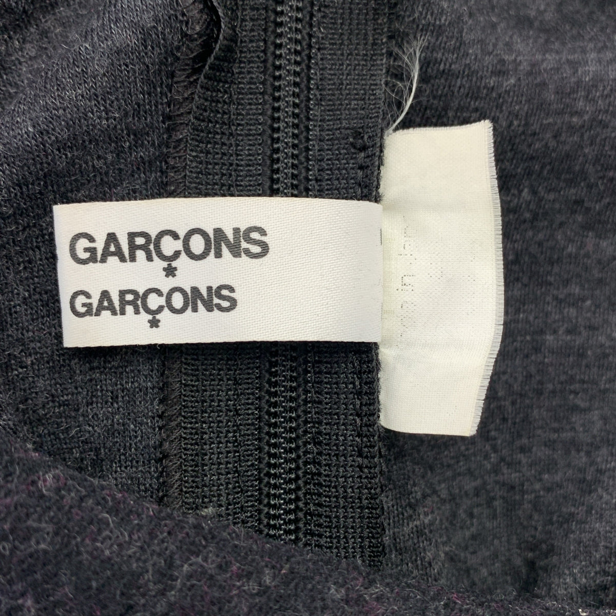 COMME des GARCONS COMME des GARCONS / 콤콤 | 2012AW | 라운드 칼라 니트 슬리브 울 멜튼 원피스 | XS | 여성