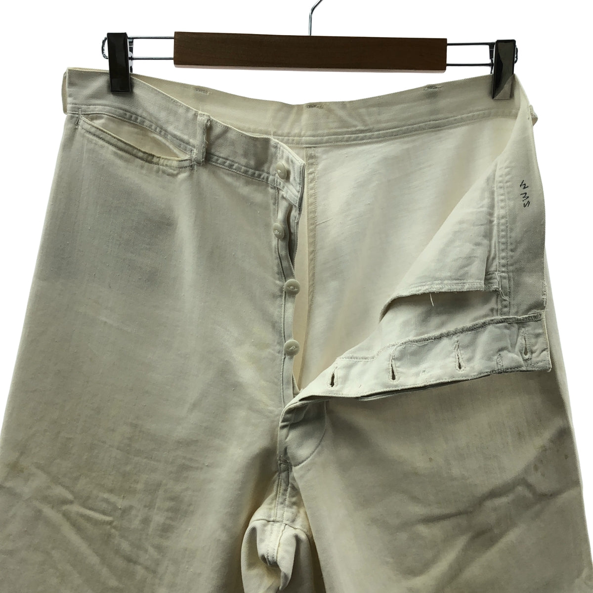 U.S. NAVY / アメリカ軍 | 推定40-50s ヴィンテージ コットン セーラーパンツ |