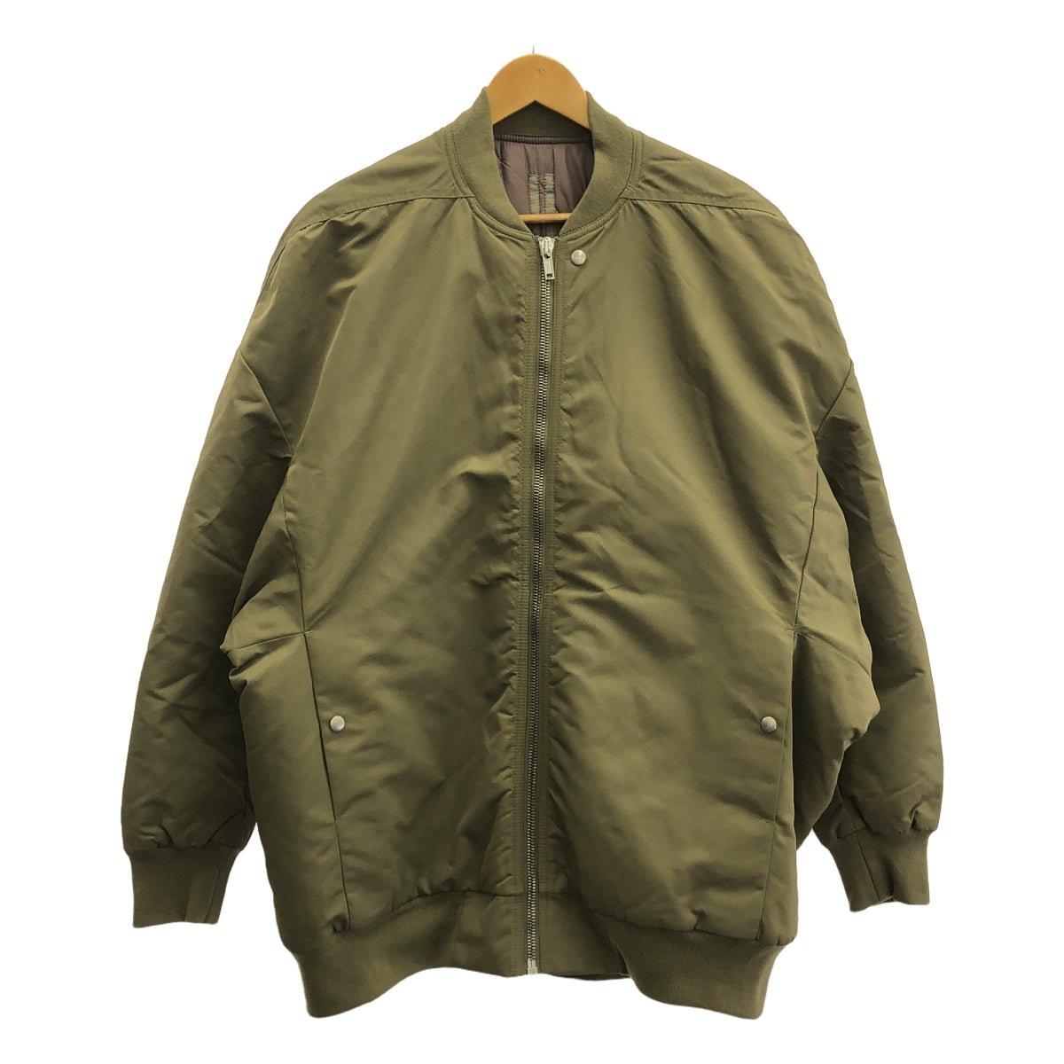 【신품】 Rick Owens DRKSHDW / 릭 오웬스 다크 그림자 | 2023AW | JUMBO FLIGHT 점보 플라이트 재킷 | S | 카키 | 남성