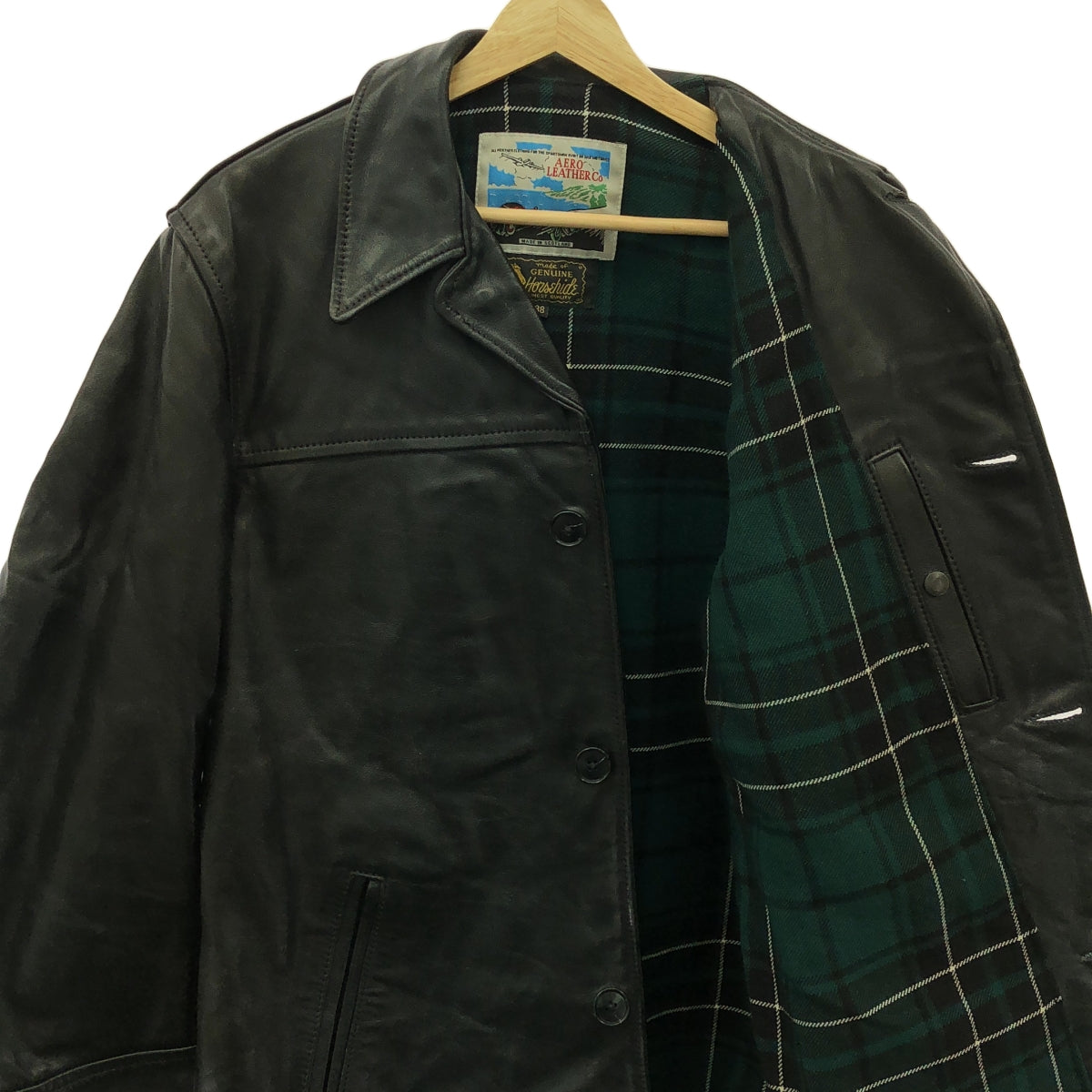 AEROLEATHER / エアロレザー | チームスター カーコート | 38 | メンズ