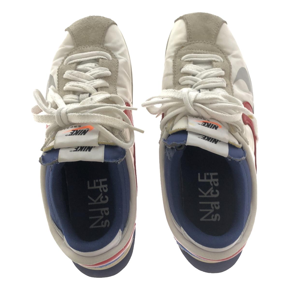 sacai / 사카이 | × NIKE / 나이키 ZOOM CORTEZ SP / DQ0581-100 코르테츠 스페셜 스니커 | 27 | 남성
