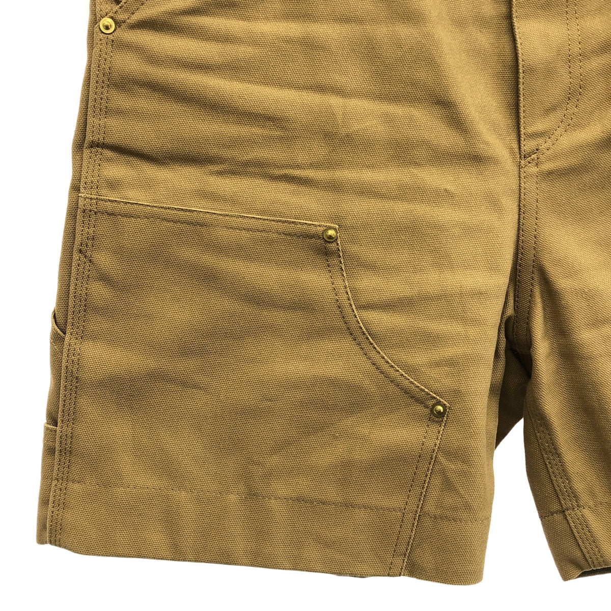 sacai / サカイ | 2024SS | ×CARHARTT WIP カーハート /Duck Shorts ダブルニー ダック ショートパンツ | 1 | ブラウン | メンズ