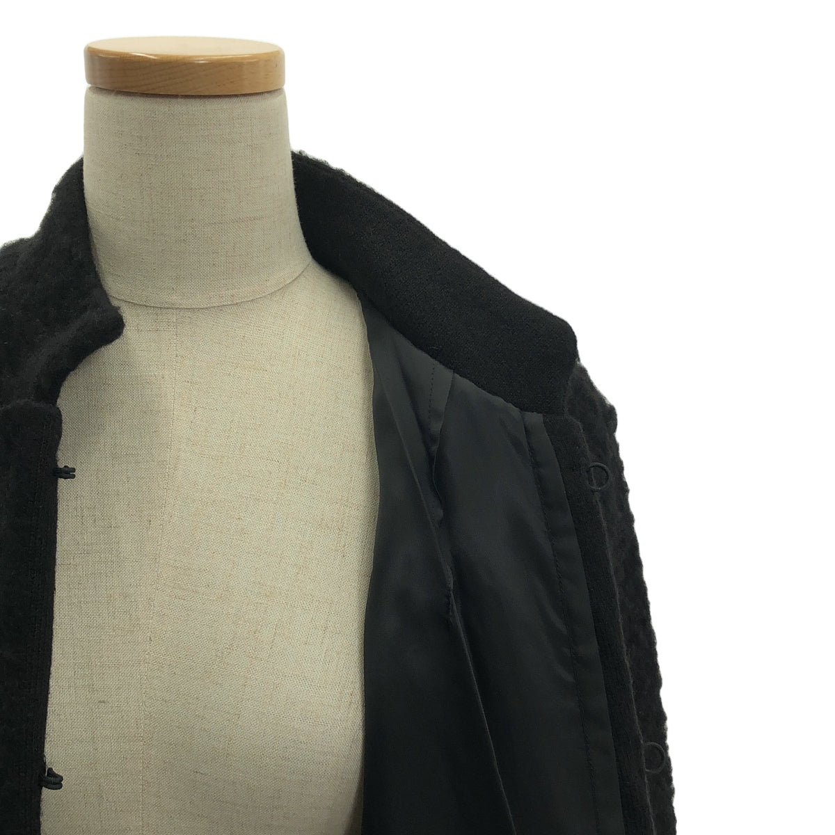 noir kei ninomiya / 느와르 케이니노미야 | AD2023 | Brushed Double-Breasted Jacket 더블 브레스트 재킷 | M | 여성