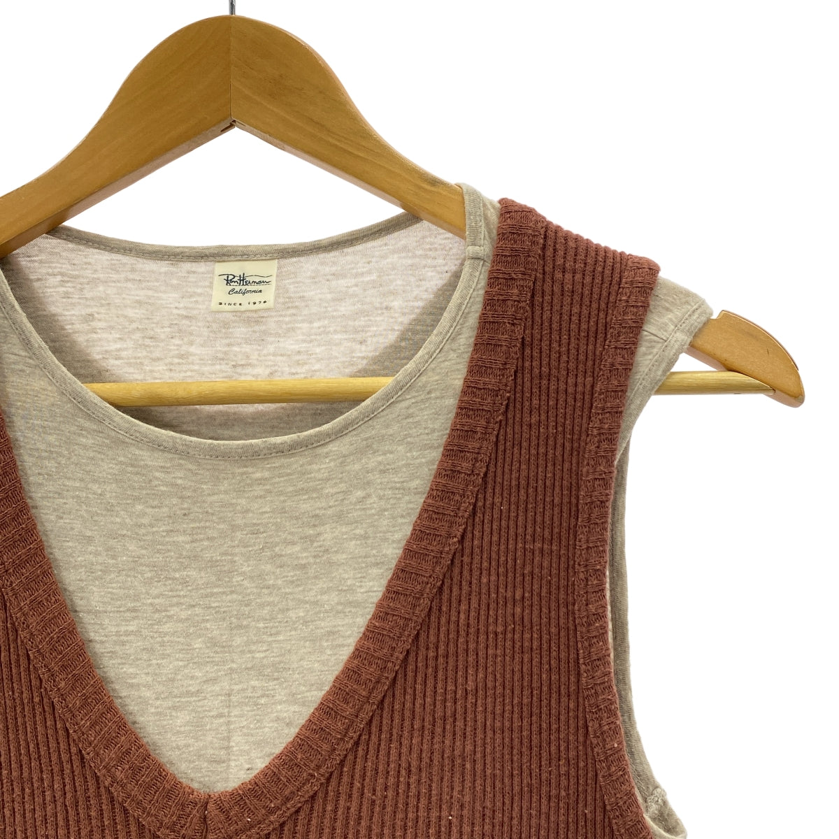 Ron Herman | 層疊羅紋無袖洋裝 | XS | 女款