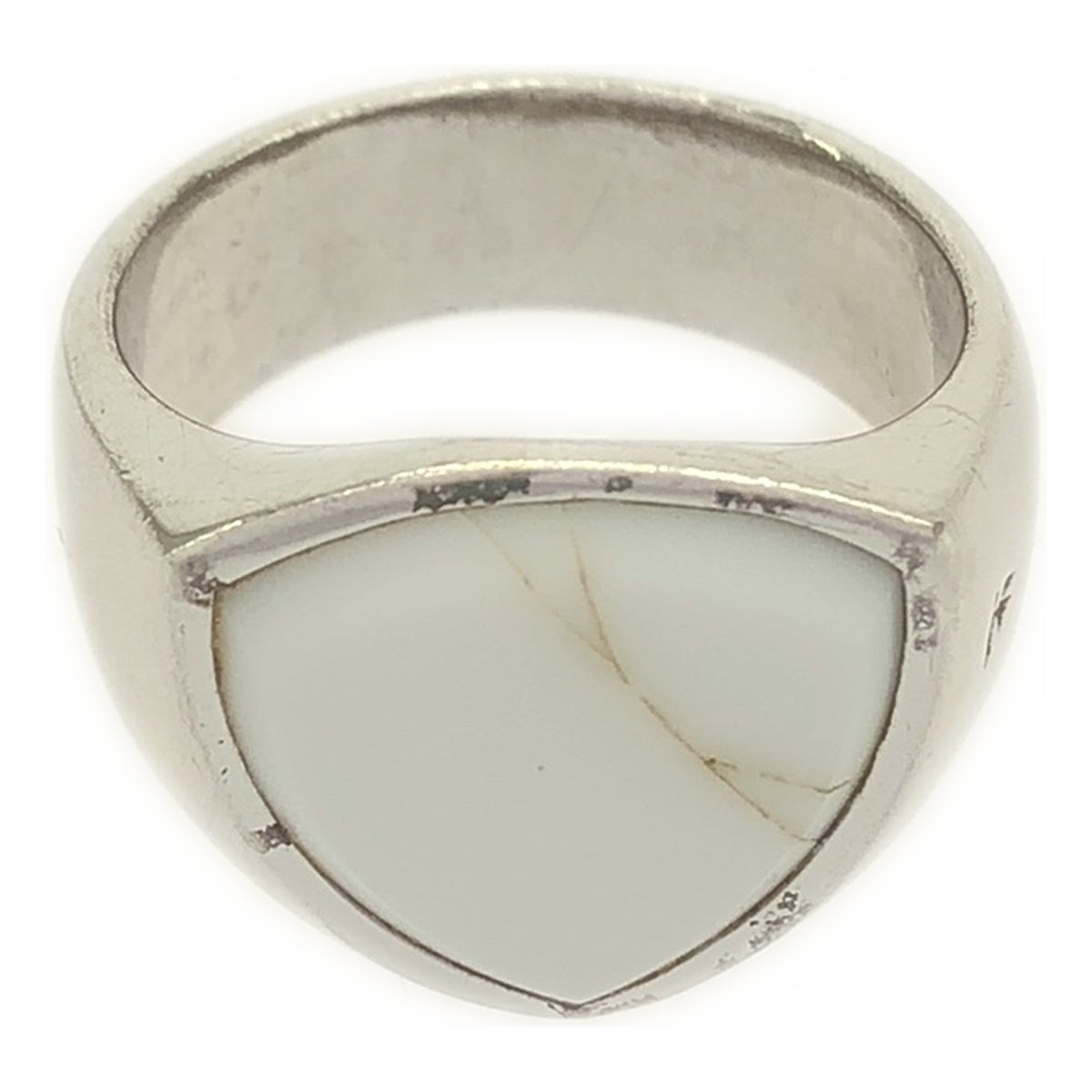 TOM WOOD  / トムウッド | Shield シールド リング | ホワイト | レディース