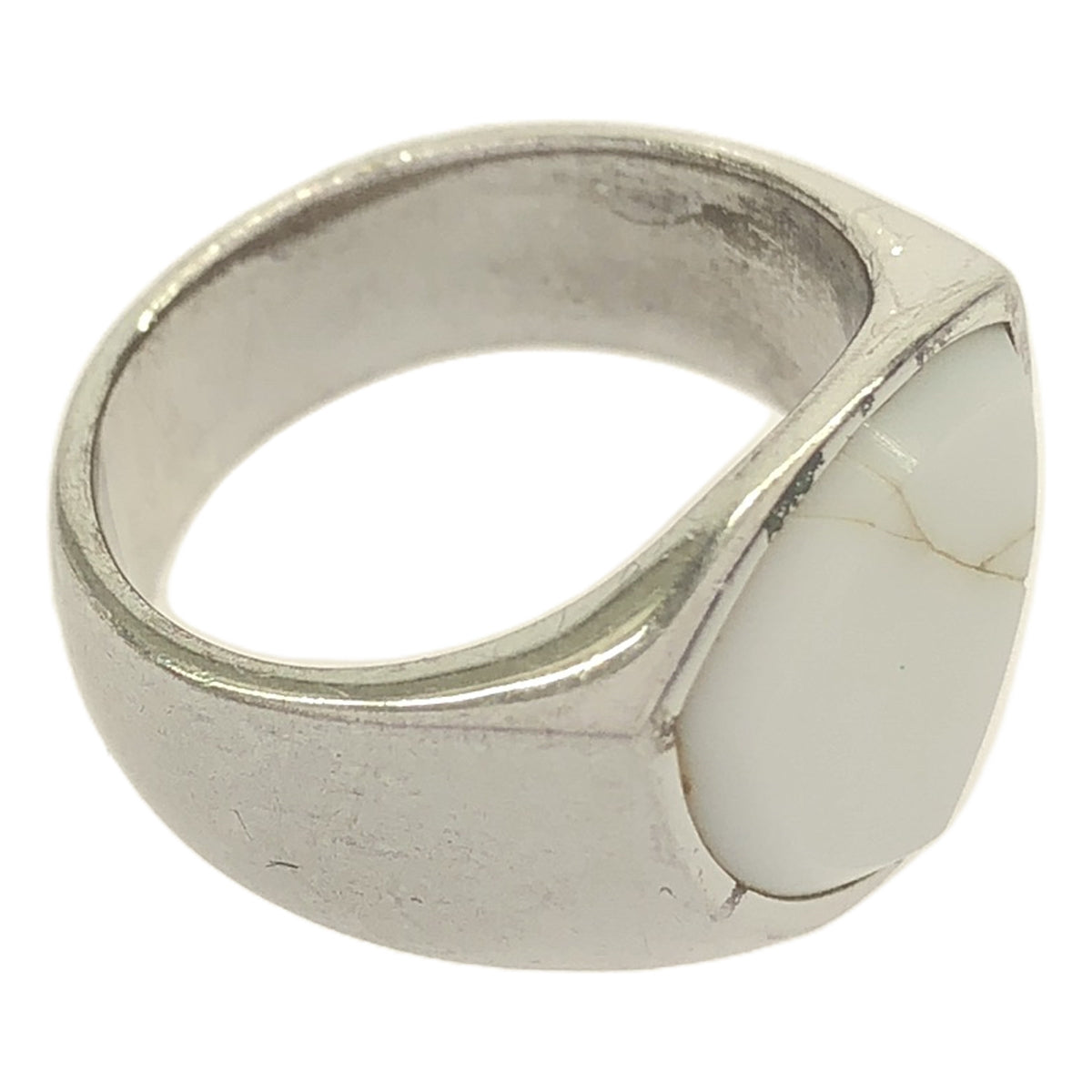 TOM WOOD  / トムウッド | Shield シールド リング | ホワイト | レディース