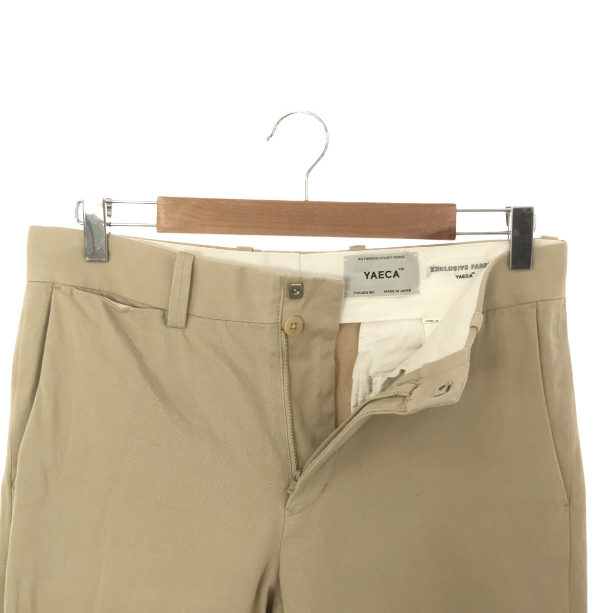 YAECA / Yaeca | Cotton Chino Pants | Size 30 | Beige | Men's