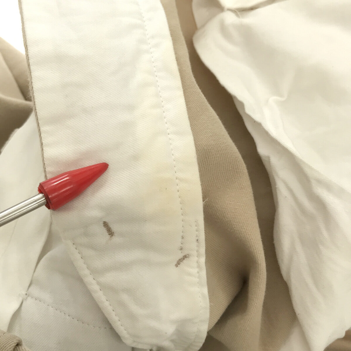 YAECA / Yaeca | Cotton Chino Pants | Size 30 | Beige | Men's