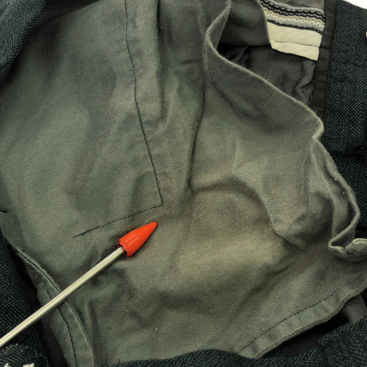 VINTAGE / Vintage clothing | Estimated 70s-80s vintage striped wool slacks |