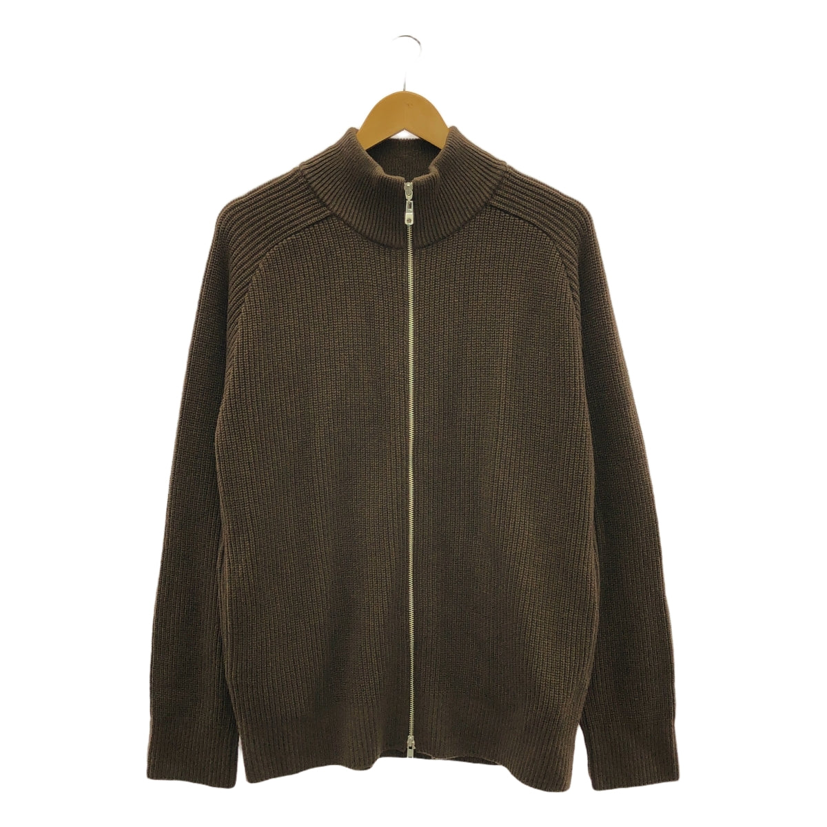 UNITED TOKYO | 2022AW | Wool rib zip driver's knit | 3 | Men's