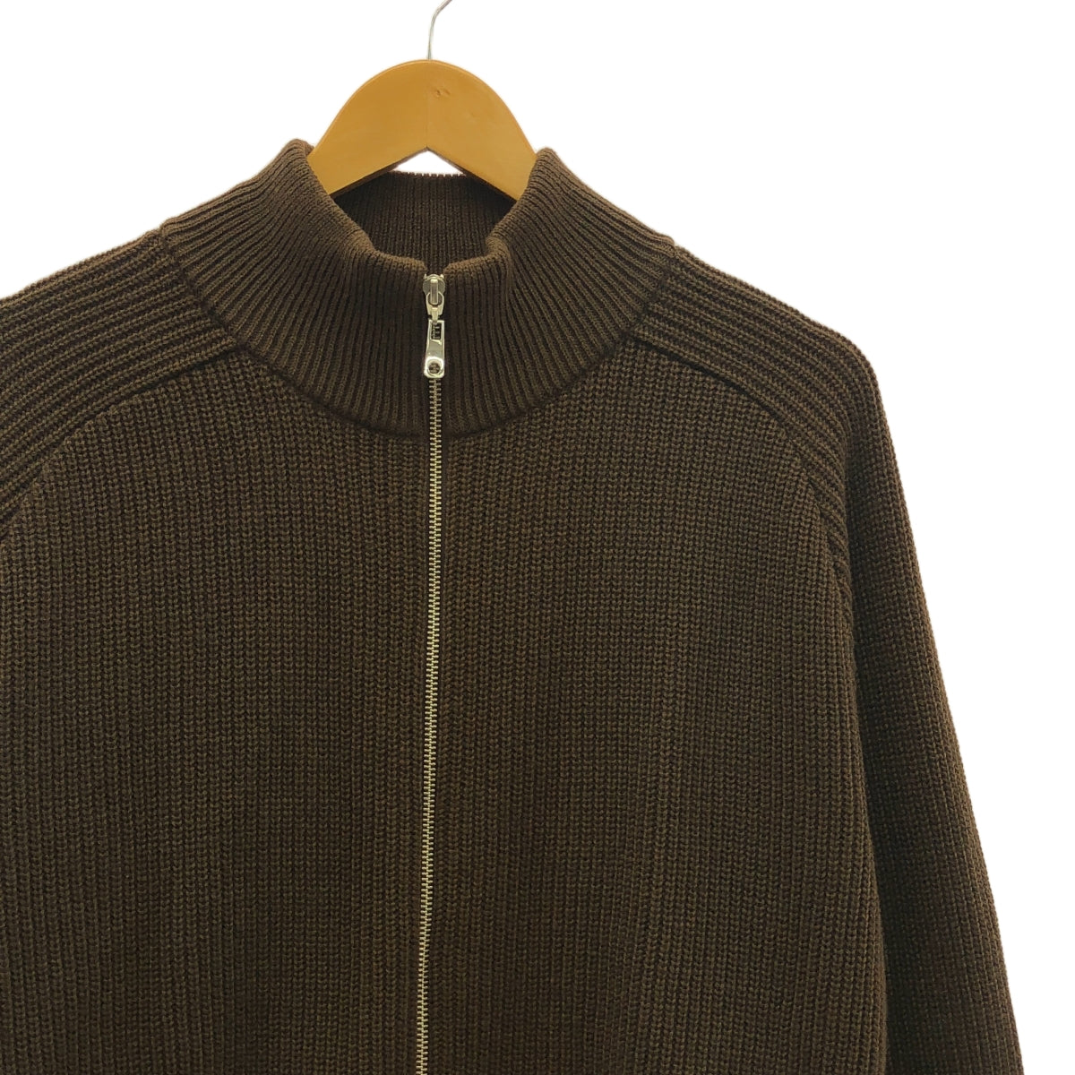 UNITED TOKYO | 2022AW | Wool rib zip driver's knit | 3 | Men's