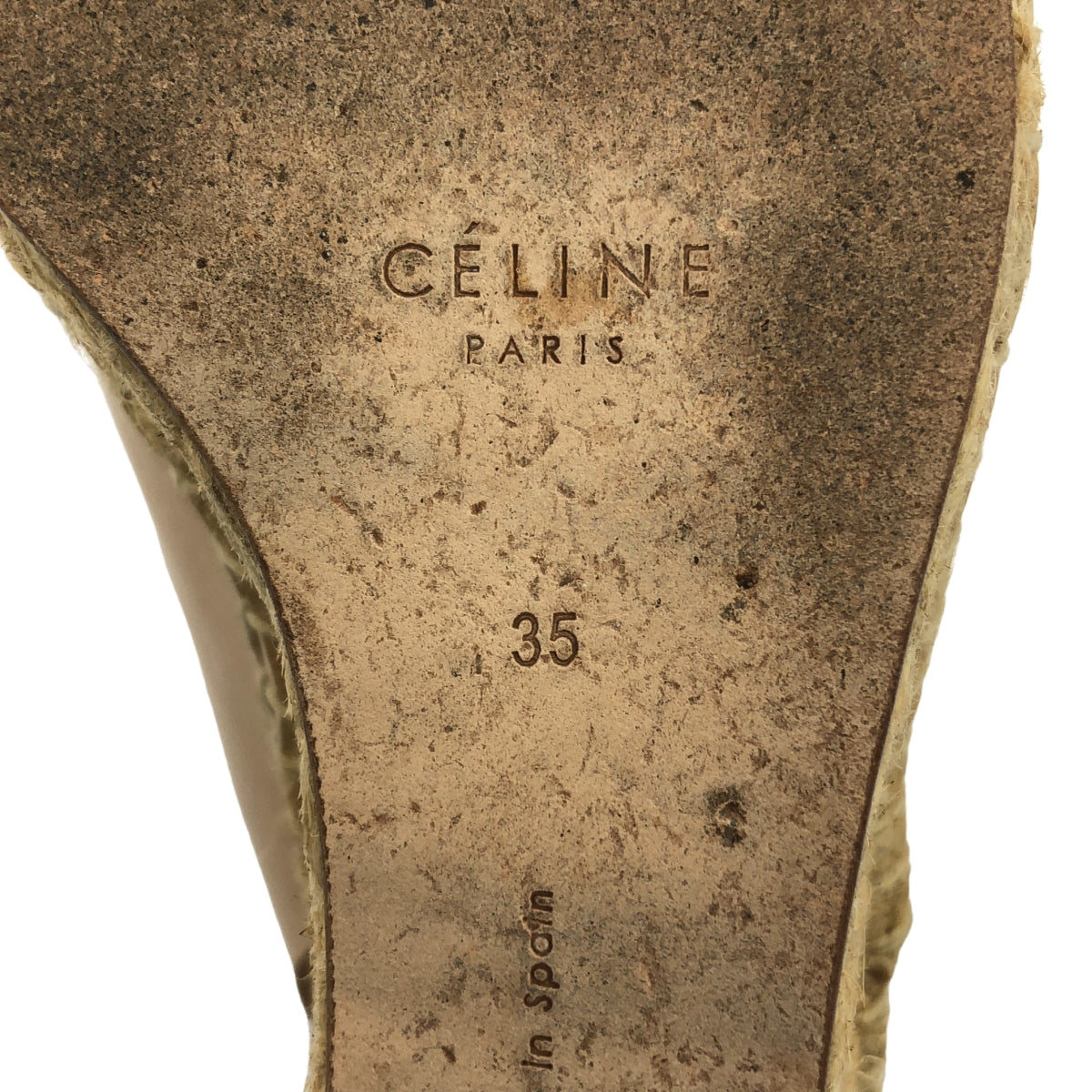 CELINE / セリーヌ | フィービー期 エスパドリーユ ウェッジソール サンダル | 35 | レディース