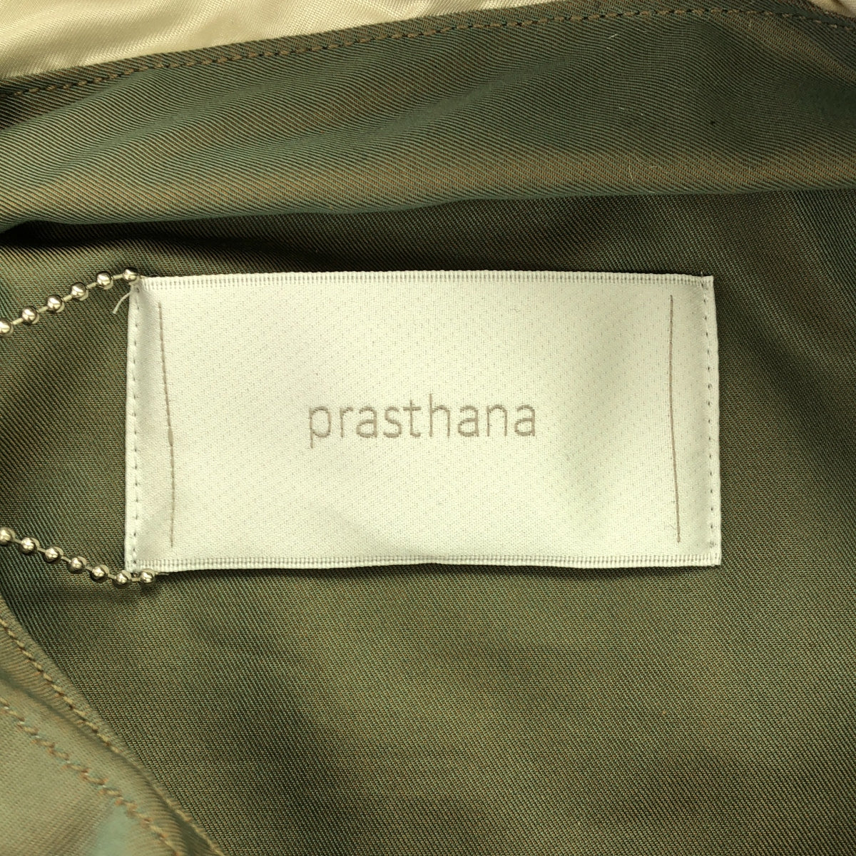 【新品】 prasthana / プラスターナ | hang strings salvage parka | S | カーキ | メンズ