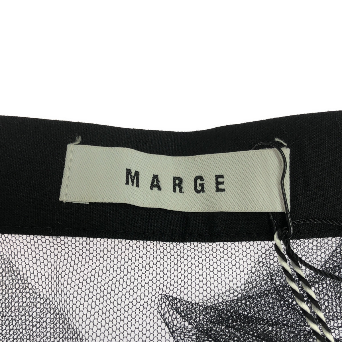 CITYSHOP / シティショップ | 2022AW | MARGE Tulle decorative wrap スカート | F | レディース