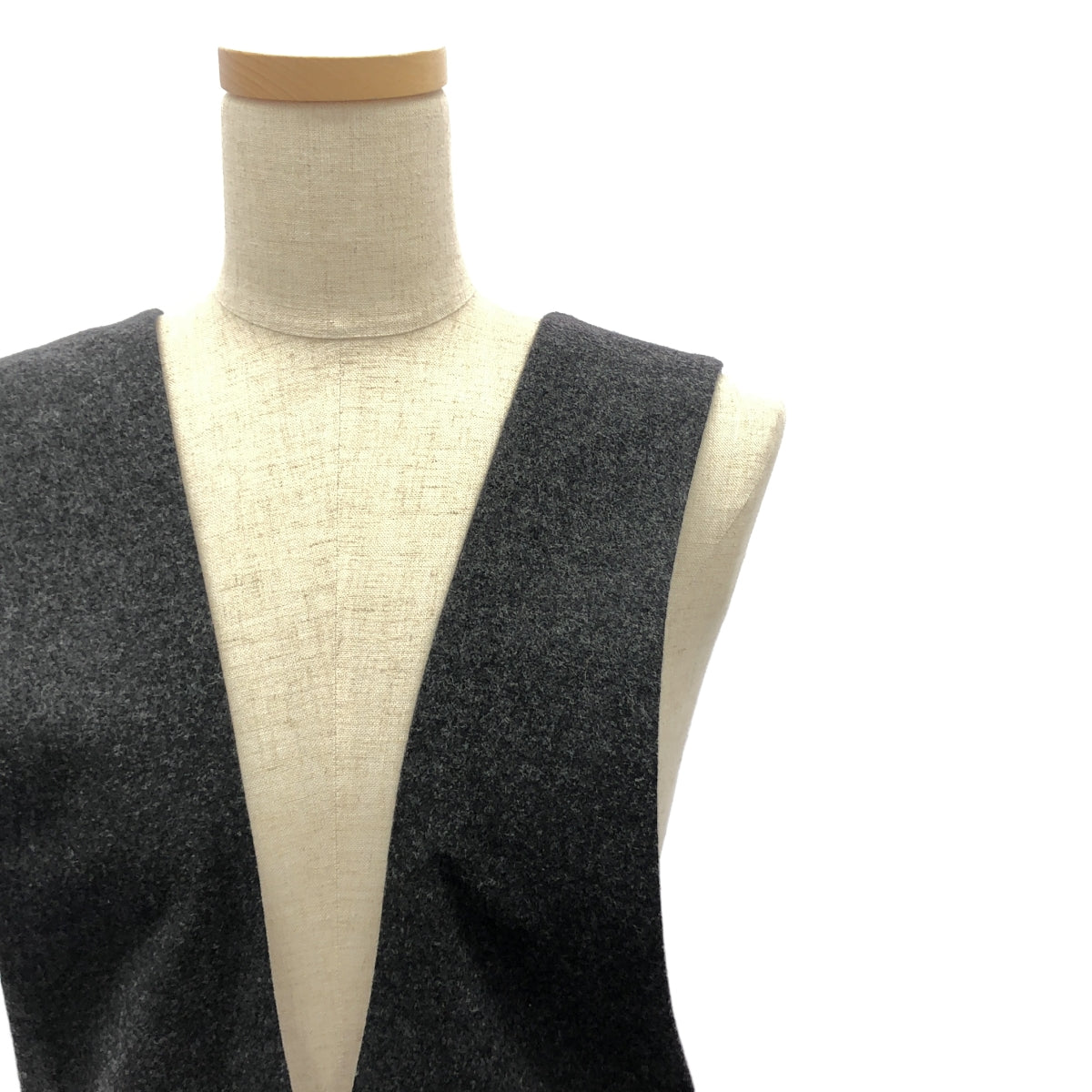 LE CIEL BLEU / 르셸 블루 | 울 민소매 살로펫 | 38 | 회색 | 여성