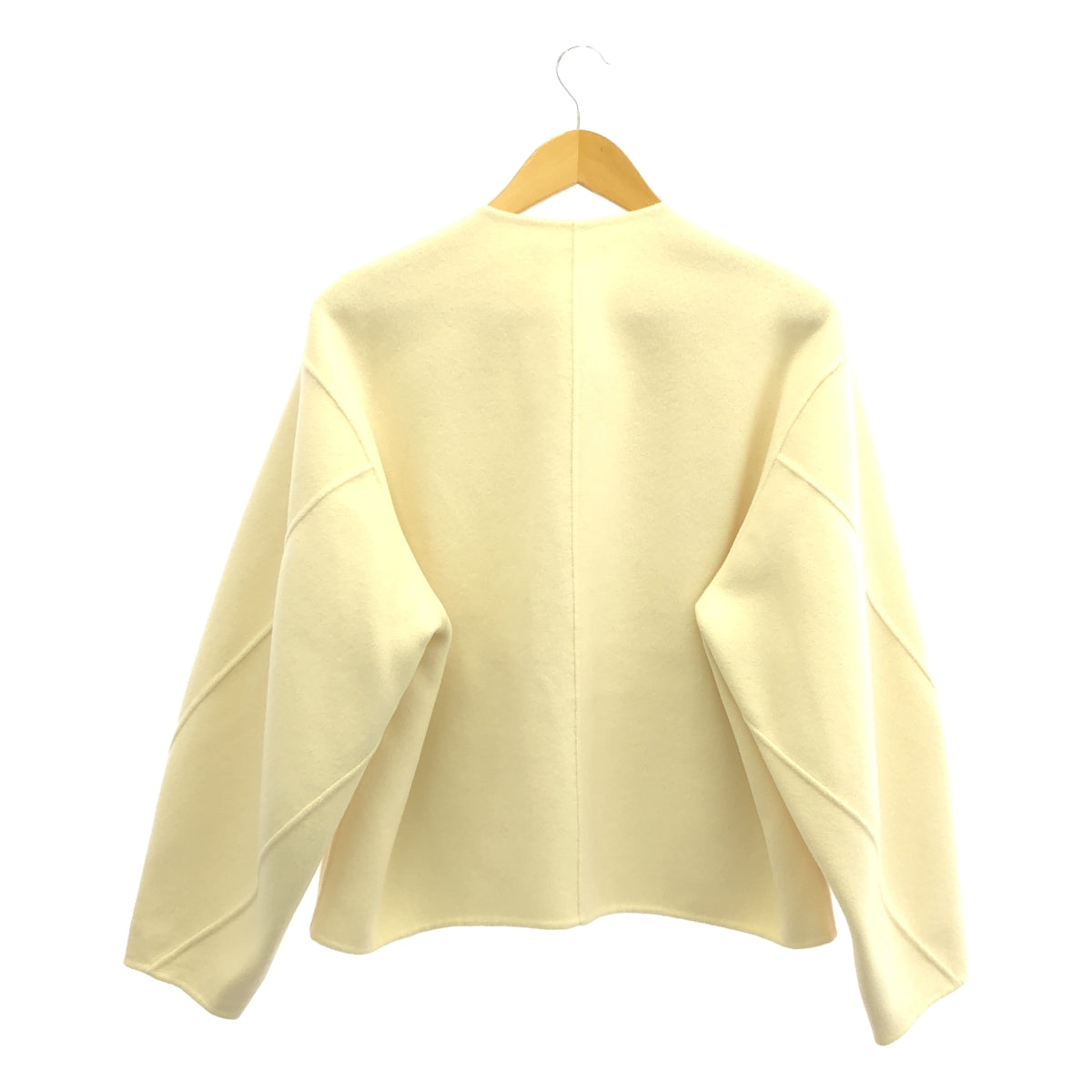 LOHEN / Lohen | Back Form River ZIP Blouson Coat | 38 | White | Women's
