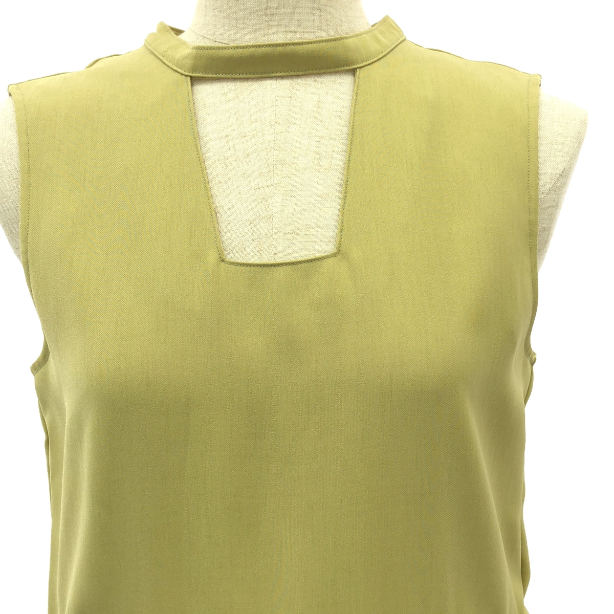 MEER. / メーア | SQUARE CUTTING ALLINONE スクエアカッティング オールインワン | ベージュ | レディース