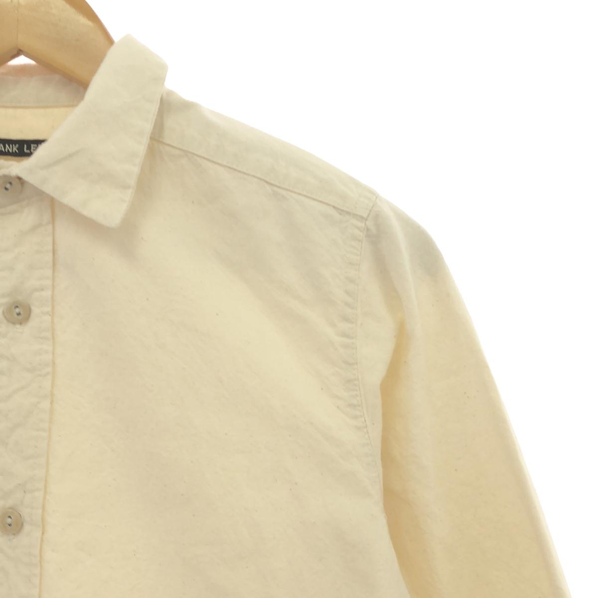 FRANK LEDER / フランクリーダー | BEDLINEN-OLD-SHIRTS シャツ | XS | アイボリー | メンズ